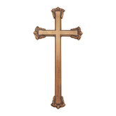 Cruz de Monumento de Latón, 33 x 16 cm